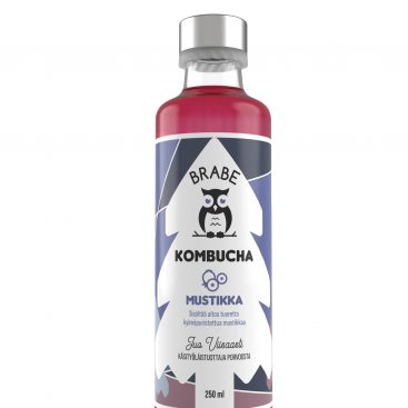 mustikka kombucha